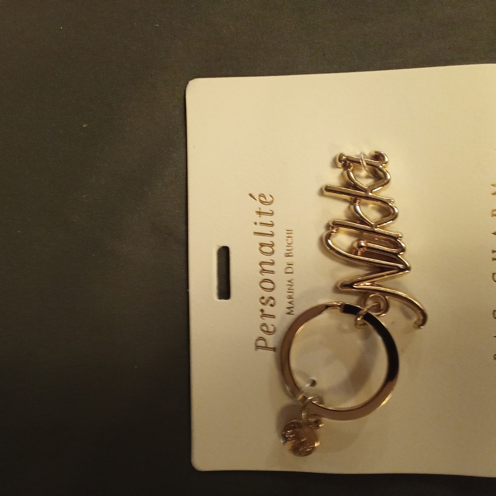 Gold Keychain